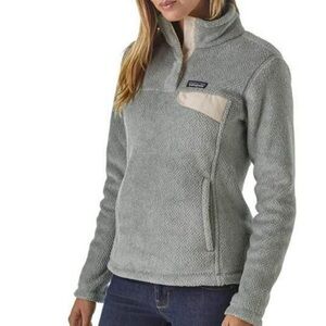Patagonia Re-Tool snap Gray Sz Large
